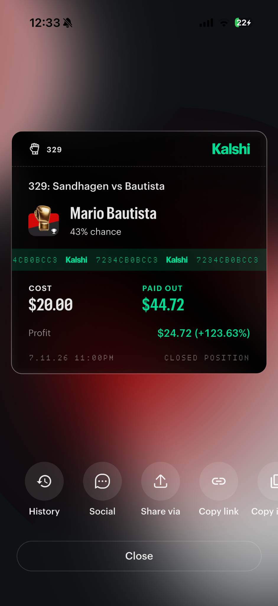 Mario Bautista winning slip